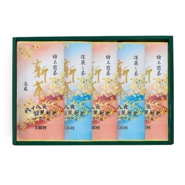 【新茶】春風3・青空2 平袋100g 5本入